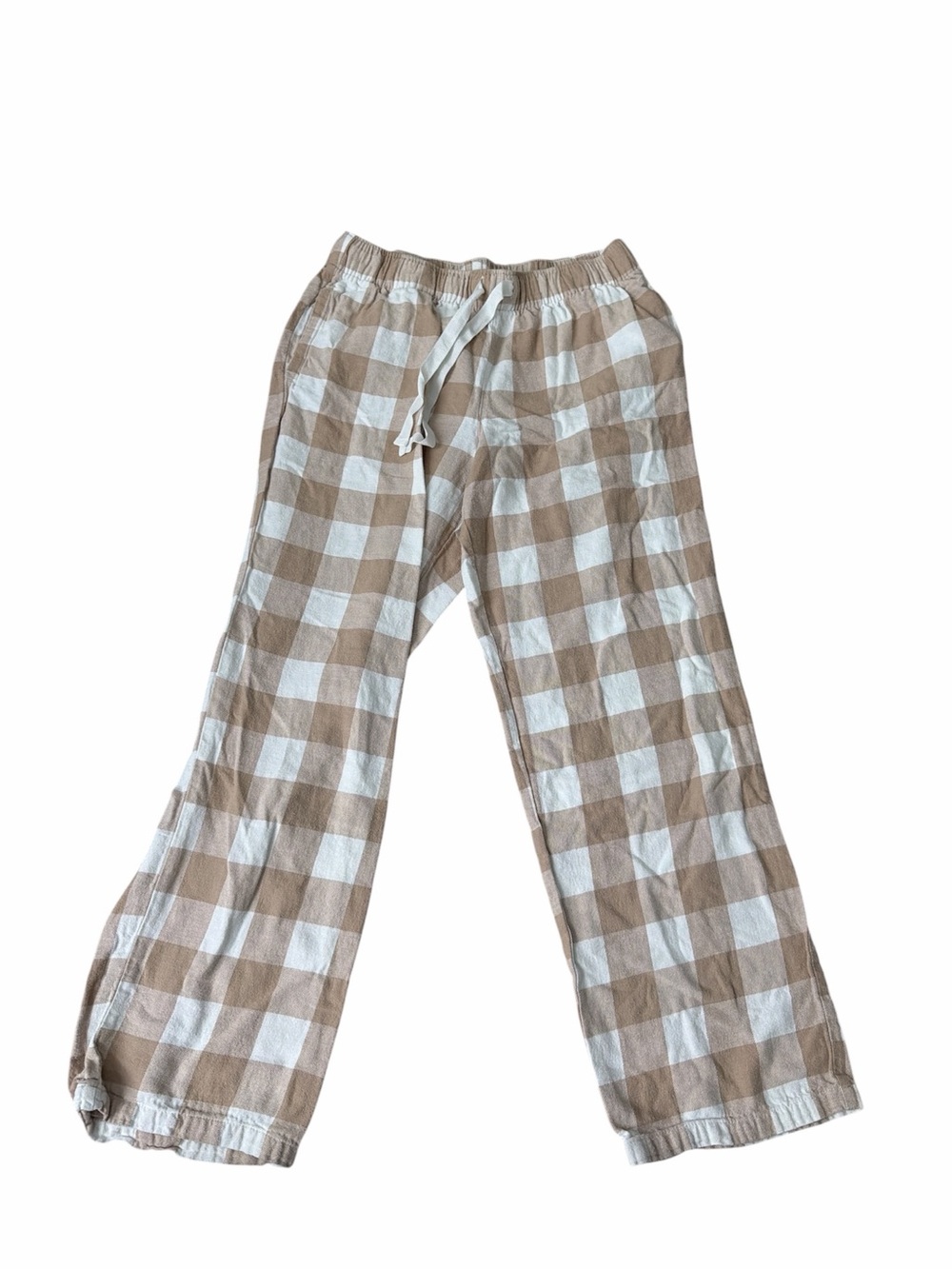 Old Navy - Beige and White Plaid pants
Match the Fam